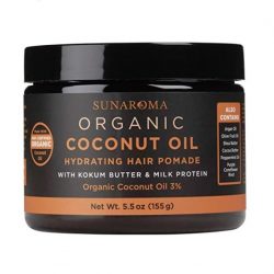 Sunaroma Organic Coconut Oil Hair Pomade