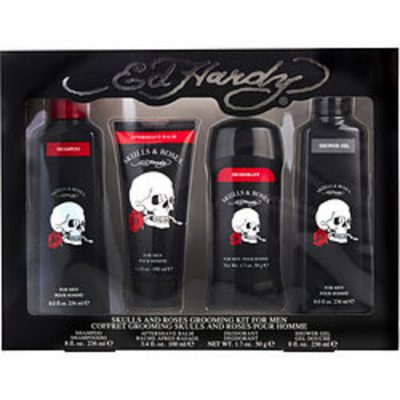 Ed Hardy Skulls & Roses By Christian Audigier #305102 - Type: Gift Sets For Men