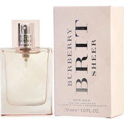Burberry Brit Sheer By Burberry #268369 - Type: Fragrances For Women