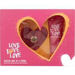 Agatha Ruiz De La Prada Love Love Love By Agatha Ruiz De La Prada #332510 - Type: Gift Sets For Women