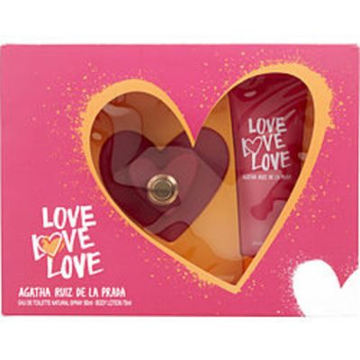 Agatha Ruiz De La Prada Love Love Love By Agatha Ruiz De La Prada #332510 - Type: Gift Sets For Women