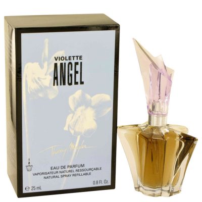 Angel Violet By Thierry Mugler Eau De Parfum Spray Refillable .8 Oz For Women #424628