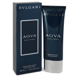Aqua Pour Homme By Bvlgari After Shave Balm 3.4 Oz For Men #465076