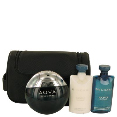Aqua Pour Homme By Bvlgari Gift Set -- For Men #537616