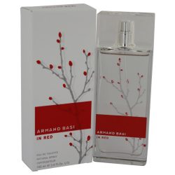 Armand Basi In Red By Armand Basi Eau De Toilette Spray 3.4 Oz For Women #427083