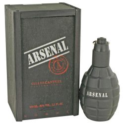 Arsenal Black By Gilles Cantuel Eau De Parfum Spray 3.4 Oz For Men #440204
