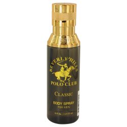 Beverly Hills Polo Club Classic By Beverly Fragrances Body Spray 6 Oz For Men #539883