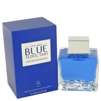 Blue Seduction By Antonio Banderas Eau De Toilette Spray 3.4 Oz For Men #457404