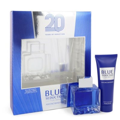 Blue Seduction By Antonio Banderas Gift Set -- For Men #547284