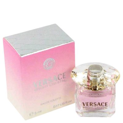 Bright Crystal By Versace Mini Edt .17 Oz For Women #436177