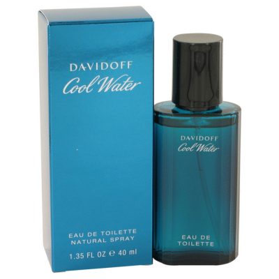 Cool Water By Davidoff Eau De Toilette Spray 1.35 Oz For Men #402077