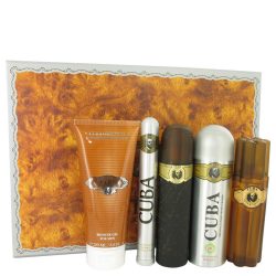 Cuba Gold By Fragluxe Gift Set -- For Men #489293