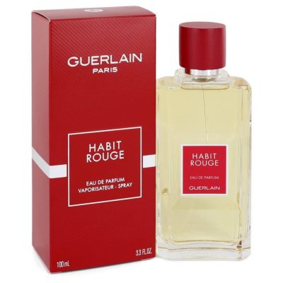 Habit Rouge By Guerlain Eau De Parfum Spray 3.3 Oz For Men #501247