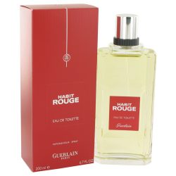 Habit Rouge By Guerlain Eau De Toilette Spray 6.8 Oz For Men #503297