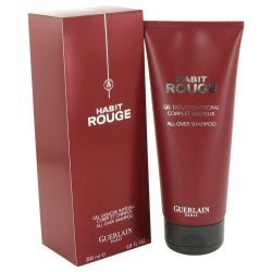 Habit Rouge By Guerlain Hair & Body Shower Gel 6.8 Oz For Men #464059
