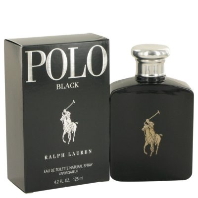 Polo Black By Ralph Lauren Eau De Toilette Spray 4.2 Oz For Men #420203