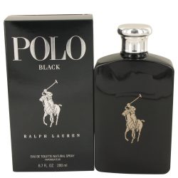 Polo Black By Ralph Lauren Eau De Toilette Spray 6.7 Oz For Men #489516