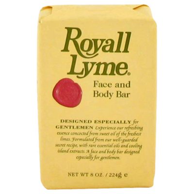 Royall Lyme By Royall Fragrances Face And Body Bar Soap 8 Oz For Men #467382