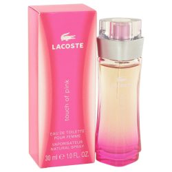 Touch Of Pink By Lacoste Eau De Toilette Spray 1 Oz For Women #423333
