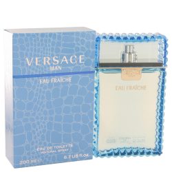 Versace Man By Versace Eau Fraiche Eau De Toilette Spray (Blue) 6.7 Oz For Men #498482
