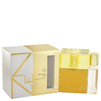 Zen By Shiseido Eau De Parfum Spray With .5 Oz Mini Edp Spray 3.4 Oz For Women #516005